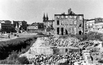 Руините на гетото в гр. Лодз след края на Втората световна война(IPN).